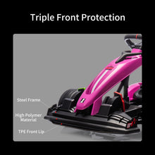 Load image into Gallery viewer, Go Kart Electric Drift Kart Car with Adjustable Seat, 24V Outdoor Ride On Toy with Variable Speed Mode, Crazy Cart for Kids 6+ Years Old
