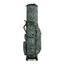 Load image into Gallery viewer, HELIX Golf Cart Bag with Wheels Retractable Top for Daily Use and Travel (Green)
