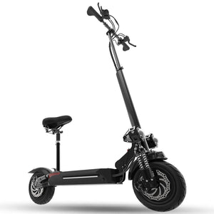 Electric Scooter for Adults 2400W Dual Motor,20ah 48V, 10" Tubeless Tires Folding E Scooter Dual Suspension, Dual Disc Brake