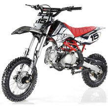 Load image into Gallery viewer, HHH Apollo DB X15 125cc Dirt Bike 4 Speed Manual 14&quot; Wheel Kids Youth Gas Bike-Red
