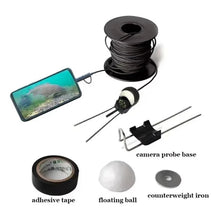 Load image into Gallery viewer, USB 5 ip68 Waterproof Underwater Fishing Camera System Depth Detection
