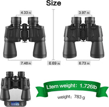 Load image into Gallery viewer, RONHAN 20×50 Binoculars for Adults High Powered with Carrying Case &amp; Strap
