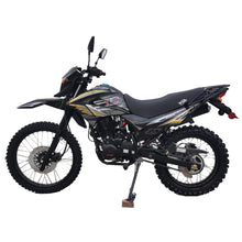 Load image into Gallery viewer, Counter Balanced Engine 5-Speed Manual Transmission Dual Sports Enduro Dirt Bike, 21&quot;/18&quot; Wheels(Black)
