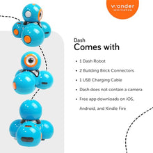 Load image into Gallery viewer, Dash Robot - Coding Robots for Kids 6+ - Voice Activated STEM Robot Toys - Interactive, Educational &amp; Programmable
