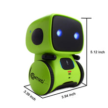 Load image into Gallery viewer, R1 Robot Toys for Kids 2 Pack Bundle - Smart Robot for Kids Voice Control Talking Dancing Learning Educational Toy- Blue, Green

