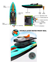 Load image into Gallery viewer, Tornado High Speed RC Boat, Brushless Motor 40+mph Sport Racing Yacht, ABS ESC Servo RTR Deep-V Racer Watercraft
