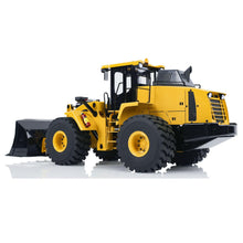 Load image into Gallery viewer, 1/14 Hydraulic RC Loader Metal Radio Control Construction Vehicle Smoke Sounds for Adult Hobby
