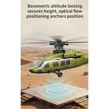 Load image into Gallery viewer, RC Helicopter, UH-60 2.4G 5CH Flybarless Brushless Scale RC Aircraft with Altitude Hold, Optical Flow Positioning
