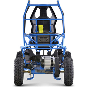 Kids Electric Go Kart Maverick 1000w Blue