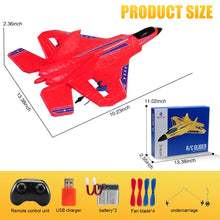 Load image into Gallery viewer, Fremego F-22 Raptor RC Plane 2.4GHz RC jet Fighter Toy Ready to Fly Remote Control Easy to Fly
