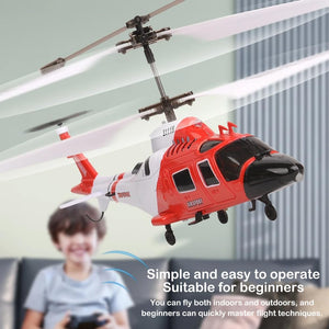 Remote Control Helicopter, S111H RC Helicopter with Altitude Hold, One Key Take Off/Landing, LED Light, Low Battery Reminder, Gyro