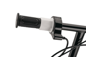 Electric Scooter for Kids Age 8 and Up, LED Light-Up Deck, 8" Air-filled Front Tire, Up to 40 min Continuous Ride Time