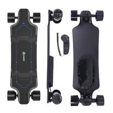 Load image into Gallery viewer, Electric Skateboard with Remote, Long Range Up to 17 Miles, 8 Ply Canadian Maple, Smooth 4-Speed Remote Controller
