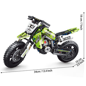 Motorcycle Toy Building Blocks Kit,Stem Bricks Sets,Toys for Boys & Adults, Build A Model Motorcycle, (476 Pieces)