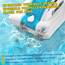 Load image into Gallery viewer, RC Boat, 2.4GHz High Speed Remote Control Boat for Pool and Lake, with 2 Rechargeable Batteries, Blue
