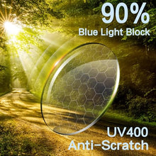 Load image into Gallery viewer, DOERAYMI Blue Light Glasses-Fashion Square Eyeglasses,Anti UV Ray &amp; Blue Light Glasses for Woman/Men
