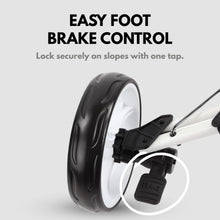 Load image into Gallery viewer, Qwik-Fold - 4-Wheel Golf Push Cart - White
