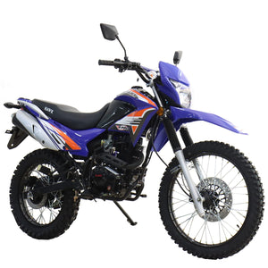250 Dirt Bike Motorcycle Bike Dirt Bike Enduro Bike Motorcycle Bike(Blue)