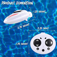 Load image into Gallery viewer, Mini Remote Control Boat RC Boat 360 Rotating 2.4 G Build in Rechargeable Battery Lake Swimming Pools Bathtubs Remote Control Boats
