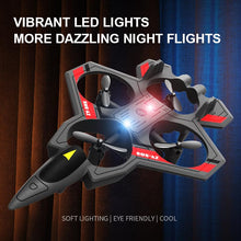 Load image into Gallery viewer, RGIMF RC Planes with Light, Remote Control Airplanes, RC Airplane Fighter Jet (Grey - Plastic)
