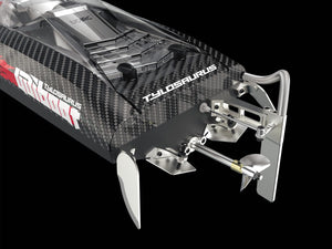 25inch UDI022 Large Remote Control Boat for Adults Boys Experts Alloy Tail Kits RC Brushless Watercraft 50km/h 31mph