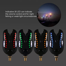 Load image into Gallery viewer, Carp Fishing Rod Holder,HUIOP Adjustable Retractable Carp Fishing Rod Stand with LED Bite Alarms
