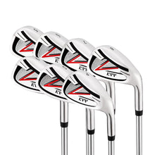 Load image into Gallery viewer, KVV Premium Golf Whole Set 11-Piece for Men Driver, Fairway, Hybrid, 5#-P# Irons, Putter Right Hand Steel Shaft Regular Flex Golf Clubs, Without Golf Bag
