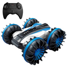 Load image into Gallery viewer, Crazy Wheels Amphibious RC Car – 4WD Remote Control Stunt Car | 360° Flips, Waterproof
