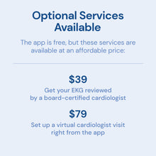 Load image into Gallery viewer, KardiaMobile 1-Lead EKG Monitor, Medical-Grade FDA-Cleared Personal Heart Monitor, Detects Normal, AFib &amp; Arrhythmias, 30 Second Results, Works with Most Smartphones, HSA&amp;FSA Eligible
