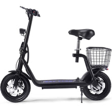 Load image into Gallery viewer, MotoTec Metro 36v 350w Lithium Electric Scooter Black
