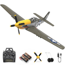 Load image into Gallery viewer, 4 Channel Remote Control Warbird RTF, Brushless Motor 6-axis Gyro 3 Flight Modes, Easy to Fly for Beginners Boys &amp; Adults
