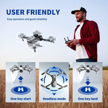 Load image into Gallery viewer, Drones with camera for adults 4k, Drones for kids 8-12, Brushless Motor, FPV Foldable Drone, Carrying Case, 40 mins Battery Life
