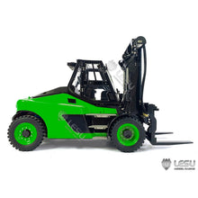 Load image into Gallery viewer, RC Hydraulic Forklift 1/14 Metal RC Truck Heavy Forklift, Light Sound System Construction Vehicle Model Painted Green
