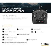 Load image into Gallery viewer, Remote Controlled Helicopter Aircraft Plane 2.4Ghz 4CH RC Helicopter Heli Aileronless 6-Axis Gyroscope Altitude Hovering 3-Batteries
