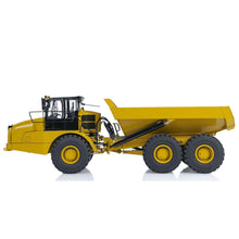 Load image into Gallery viewer, 1/14 6 * 6 RC Hydraulic Articulated Truck Metal DIM K745 Assembled RC Constructions Vehicle Mode,  Yellow
