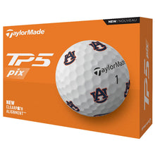 Load image into Gallery viewer, TaylorMade Golf 2024 TP5 PIX Golf Balls, Auburn Tigers, 1 Dozen
