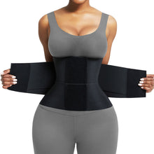 Load image into Gallery viewer, FeelinGirl Women Corset Waist Trainer Belt Tummy Control Waist , Workout Body Shaper Black 3XL
