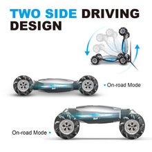 Load image into Gallery viewer, 1:10 Scale Gesture Sensing Rc Stunt Car, 4WD Remote Control Hand Controlled Transform , Double Sided Vehicle 360° Spins
