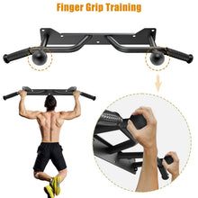 Load image into Gallery viewer, Kipika Heavy Duty Wall Mounted Doorway Pull Up Bar (B: 39" Wall Mount Pull Up Bar &amp; Ball)
