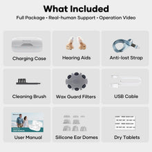 Load image into Gallery viewer, iBstone Nova Hearing Aids for Seniors Adults: Superior Sound Quality - Smart Noise Cancelling - No Feedback - 1.5Hrs Charging for 100Hrs Working - Come with Anti-Lost Lanyard - Over-the-Counter
