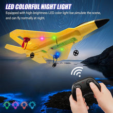 Load image into Gallery viewer, Fremego F22 RC Jet 2.4GHz Remote Control Jet with Gyro Stabilizer, LED Lights
