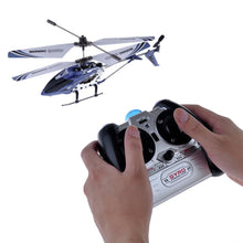 Load image into Gallery viewer, S107G 3 Channel RC Helicopter with Gyro, Blue
