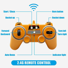 Load image into Gallery viewer, RC Backhoe Wheel Loader 2.4G Fully Functional 1/20 Remote Control Excavator Bulldozer Back Hoe Truck Tractor Digger Heavy Duty
