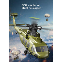 Load image into Gallery viewer, RC Helicopter, UH-60 2.4G 5CH Flybarless Brushless Scale RC Aircraft with Altitude Hold, Optical Flow Positioning
