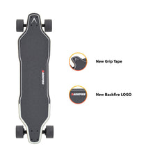 Load image into Gallery viewer, Electric Longboard Skateboard with Protective Gear, Suitable for Adults &amp; Teens Beginners, 5.2Ah/187Wh Battery, 11 to 12.5 Miles Range
