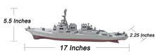 Load image into Gallery viewer, Toy Aircraft Carrier Submarine and Battleship Destroyer Combo with 8 Mini Fighter Jets
