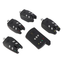 Load image into Gallery viewer, CFTIGIW 4 Pcs Fishing Bite Alarm Pcs Receiver Indicator Sound LED Light Alert Fish Equipment Accessories Fish Bite AlarmFishing Bite AlarmLight Fishing AlertFishing
