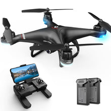 Load image into Gallery viewer, Holy Stone GPS Drone with 1080P HD Camera FPV Live Video for Adults and Kids, Quadcopter HS110G Upgraded Version, 2 Batteries

