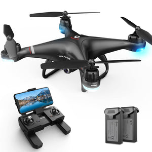 Holy Stone GPS Drone with 1080P HD Camera FPV Live Video for Adults and Kids, Quadcopter HS110G Upgraded Version, 2 Batteries
