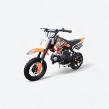 Load image into Gallery viewer, 70cc Dirt Bike for Kids - Semi Automatic Adult Mini Bike Gas Powered Motorcycle, Orange
